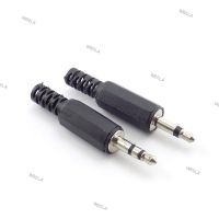 10pcs 3.5mm RCA Plug 2 Pole Mono Stereo Audio Video Dual audio plug headphone Cable Wire Connector For Headphone Socket W6TH