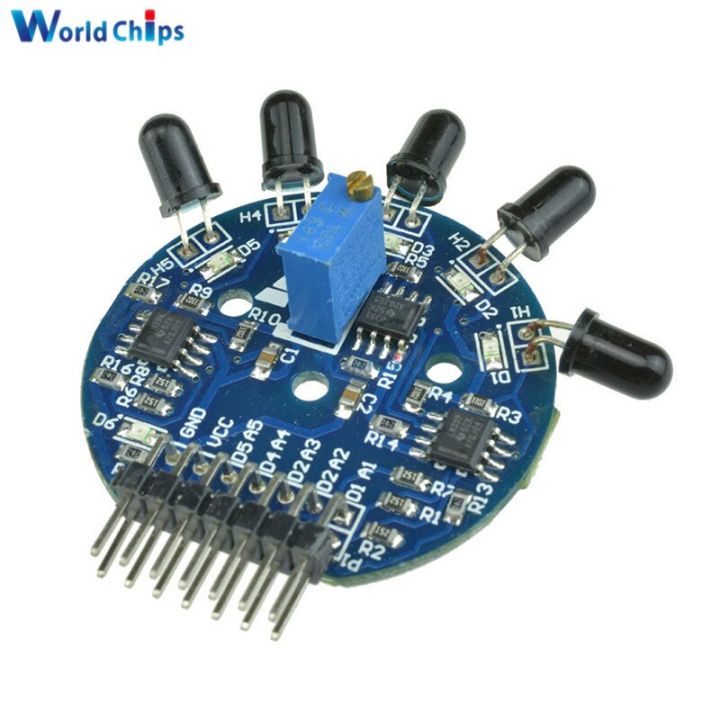 5-way-sensor-module-digital-analog-signal-dual-output-fire-detection-sensor-module-สำหรับ-arduino