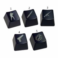 （Miss qis keycap）เฉพาะคีย์บอร์ด DIY ABS Backlit 1คีย์สร้างสรรค์ CSGO Keycstap สำหรับการติดตั้งคีย์บอร์ดแบบกลไก OEM R4ความสูงโปรไฟล์