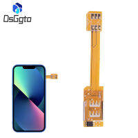 Sim Extender Card Reader Ultra-Thin Metal Patch Chip Dual-Sim Extension Adapter เข้ากันได้กับ Iphone