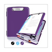 Clipboards with Heavy Duty,8.5X11Clip Boards with Low Profile Clip,Side Opening,A4 Size for Office, School and Home