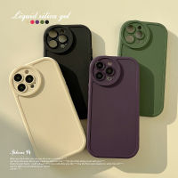 เคส Apple iPhone 15/14/13/12/11/X/xs/XR เคสโทรศัพท์มือถือเรียบง่ายสีทึบ13 Pro Max เคสโทรศัพท์มือถือซิลิโคน14 Plus ที่ล้อมรอบเต็มรูปแบบป้องกันการตกเคสนิ่ม12มินิ