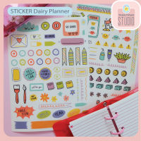 [STICKER PLANNER] สติ๊กเกอร์ ไดอารี่ แพลนเนอ ใช้สำหรับตกแต่ง ขนาด A5 สติ๊กเกอร์