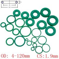 【hot】❁  Fluorine Rubber O O-Ring Gasket 1.9mm 4-120mm