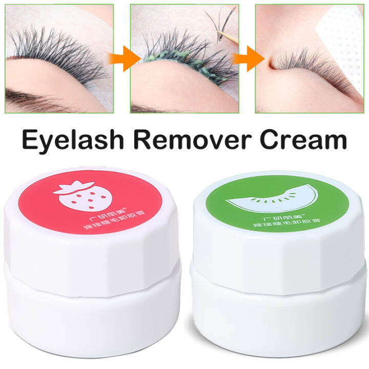 Eyelash Extension Glue Remover Cream Light 2 Flavor lash Adhesive