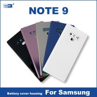 ฝาหลังแบตเตอรี่เหมาะสำหรับกระจกหลังอะไหล่ Samsung Galaxy Note 9 N960เหมาะสำหรับ Samsung Galaxy N960F