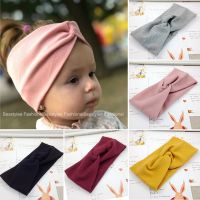 [hot]๑⊙  1 Color Baby Headband Twisted Soft ElasticHair Band  Headbands Large Size Hair Accessories