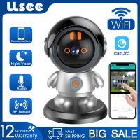 LLSEE, icam365, 3MP, กล้องวงจรปิดไร้สายขนาดเล็กในร่ม 360, PTZ, WIFI, IR Night Vision, พูดคุยสองทาง, การติดตามมือถือ, กล้องรักษาความปลอดภัย IP