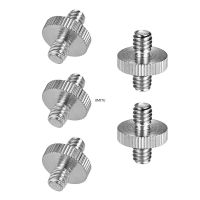 【hot】 4/8PCS 1/4  Male to 3/8  Threaded Metal 1/4 Inch Screw Supports Accessories