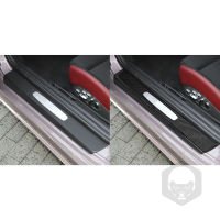 สำหรับ Porsche ster Cayman 718 982 2016-รถประตูเกณฑ์ Strip Trim สติกเกอร์คาร์บอนไฟเบอร์อุปกรณ์ตกแต่งภายในรถยนต์ LHD RHD