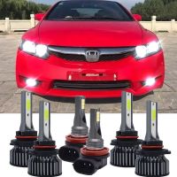 ไฟสปอตไลท์ Led 6000K และไฟตัดหมอก 6 สําหรับ Honda Civic 2006-2015 รับประกัน 10 เดือน