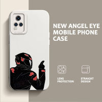 เคสโทรศัพท์ TPU ลาย Angel Eyes สำหรับ Vivo V20 SE 2020 2021 V20 Pro V21 V21E V23 S7 S7T S12 Y70 Y73มอเตอร์ไซค์2021ป้องกันเลนส์กล้องเคสมือถือซิลิโคนนิ่มฝาครอบหลังสี่เหลี่ยมกันกระแทก