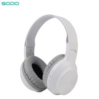 SODO SD-703 Bluetooth Headphone Over-Ear 3 EQ Modes Wireless Headphones Bluetooth 5.1 Stereo Headset with Mic Support TF Card Over The Ear Headphones