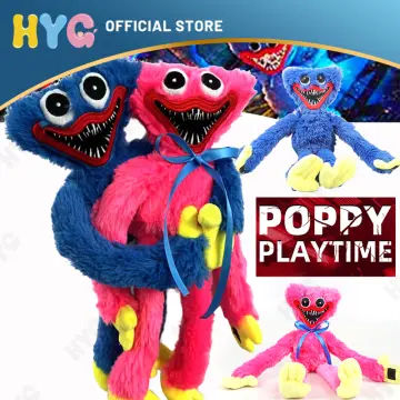 40cm Huggy Wuggy Stuffed Plush Toy Horror Doll Scary Soft Peluche