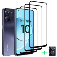 [SOSO 3C accessories] กระจกสำหรับ Realme 10 Pro,ฟิล์มกันรอยด้านหน้าโทรศัพท์ Realmi 5G 8 4G 9 Plus ทำให้ฉันรู้สึก8i 9Pro 10Pro อุปกรณ์เสริม Realme9ป้องกันหน้าจอ Realme10