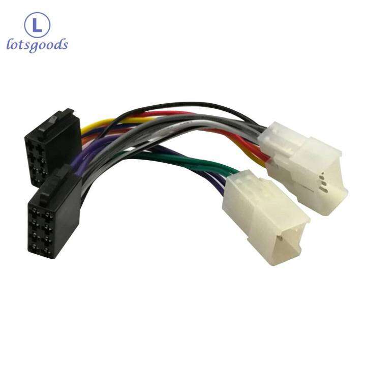 ISO Car Radio Adaptor Connector Replacement Universal Wiring Harness