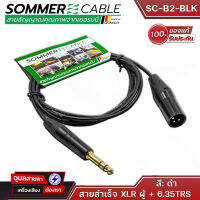 Sommer Cable Basic SC-B2 สาย 6.35 TRS to XLR male 24AWG OFC แท้100% สายสัญญาณ เครื่องเสียง