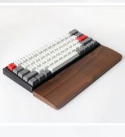 Mechanical Keyboard Walnut Wooden Wrist Rest Support Desk Hand Pad Gamer Wrist Hand Rest Ergonomic Comfortable For 61 68 87 Keys