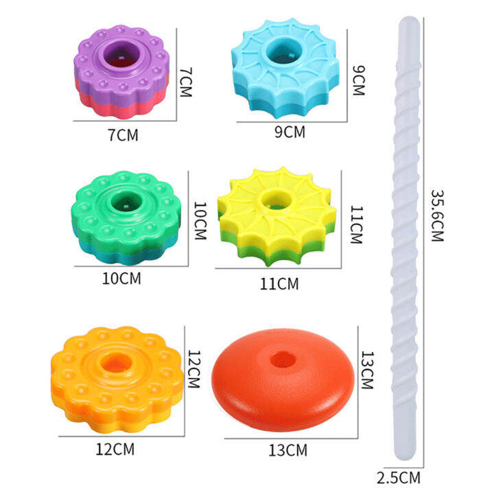 gears-stacking-rings-ของเล่นเป็นมิตรกับสิ่งแวดล้อม-early-education-ของเล่น-smooth-spining-tower-building-blocks-ปลอดภัยสำหรับของขวัญก่อนวัยเรียน