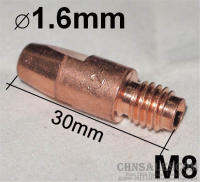 CHNsalescom 10ชิ้น MB 36KD 401D 602 Mig/mag เชื่อมติดต่อเคล็ดลับ1.6X30 M8 140.0587