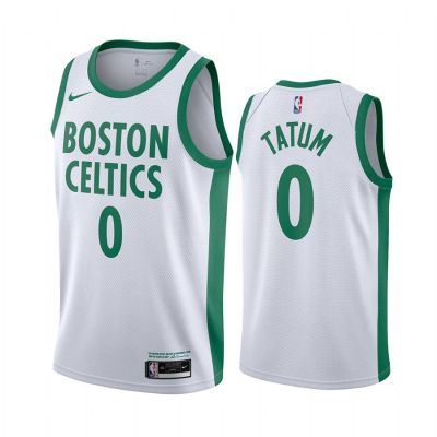 Ready Stock Newest Mens 0 Jayson Tatum Boston Celtics Basketball Swingman Jersey - White