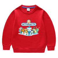 The Octonauts เสื้อกันหนาวแขนยาวคอกลม,เสื้อสเวตเตอร์สวมหัวเด็กสไตล์เกาหลีฤดูใบไม้ร่วงฤดูใบไม้ผลิ2022