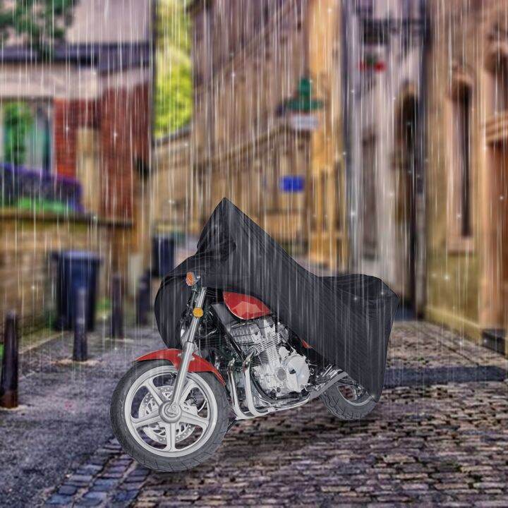 lz-motorcycle-motorbike-atv-scooter-dustproof-waterproof-sun-block-protective-cover-rain-cover-protector-size-xxl-black