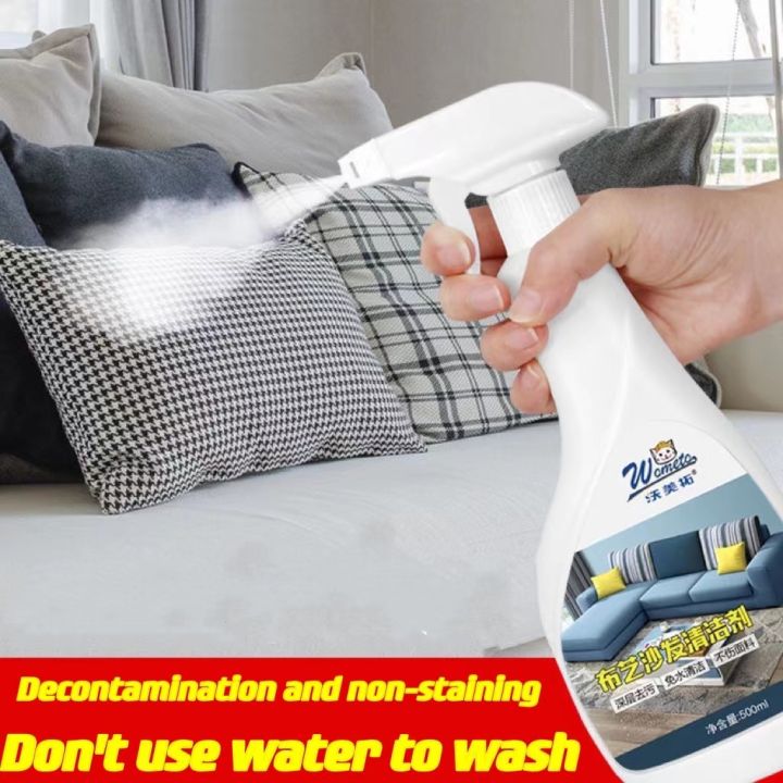 WMT Multifunctional Foam Cleaner Spray 500ml/ Car Cleaner/ Car Carpet  Cleaner/ Fabric Sofa Deep Cleaner/ White Leather Sofa Cleaner/ Room Cleaner/  Sofa Cleaner/ Leather Cleaner/ Deep Cleaner/ Clean Sofa/ curtain cleaner