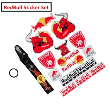 Racing Red Bull Stickers Decal Motorcycle Logo For Yamaha Ktm Honda SUZUKI  KAWASAKI - AliExpress