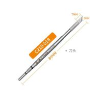 หัว C210 JBC ตลับปลายเครื่องเชื่อมเหล็ก C210ใช้ได้กับ T210 Xsoldering/Sugon T26อุปกรณ์เชื่อมสายไฟ