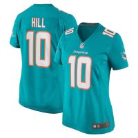 2023 New Fashion version NFL Miami Dolphins Dolphins Football Jersey No. 10 Tyreek Hill Game Uniform Womens