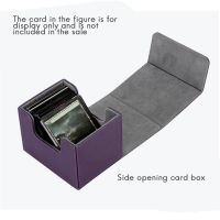 Card Box Side-Loading Card Box Deck Case for Yugioh Card Binder Holder 100+