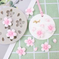 Cherry silicone mold sugar chocolate small flower DIY gutta percha aromatherapy gypsum mold