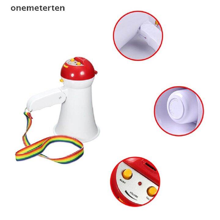 【Ready stock】 ont 5 Core Mini Portable Compact Foldable Megaphone