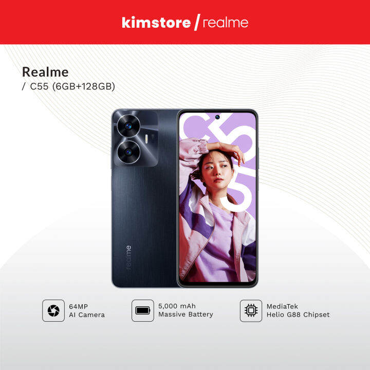 Realme C55 Rmx3710 (6Gb/128Gb) | Lazada PH