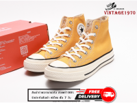 【สวยแท้100%】✨รองเท้าผ้าใบConvers 1970s Yellow หุ้มข้อสูง รองเท้าชาย-หญิง รองเท้าลำลอง สินค้าพร้อมกล่อง