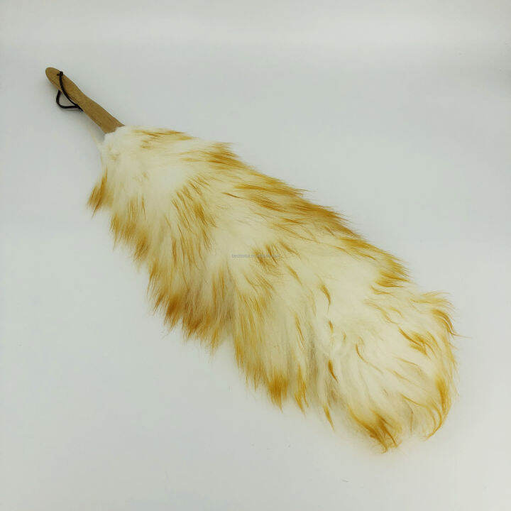 Natural Cleaning Tools Lambs Wool lambswool Duster with Wood Handle