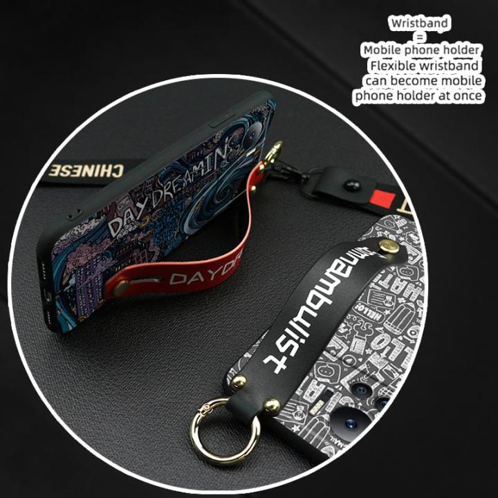 cover-graffiti-phone-case-for-infinix-note12-vip-x672-cute-new-durable-lanyard-armor-case-new-arrival-original-silicone