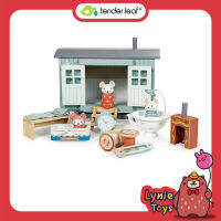 Tender Leaf Toys ของเล่นไม้ ของเล่นบทบาทสมมติ ความลับของกระท่อมในทุ่งหญ้า Secret Meadow Shepherds Hut