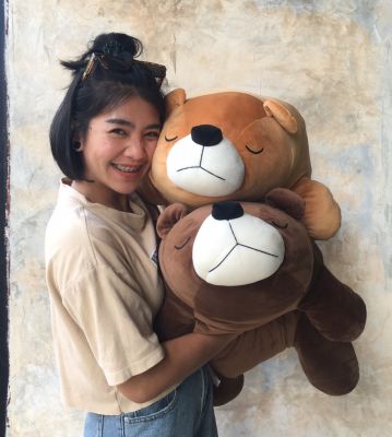 RadaToys 🐻ตุ๊กตาหมีขั้วโลก ตุ๊กตาหมีขี้เซา Sleepy Bear ขนาด 1 เมตร น่ารักน่ากอด นุ่มนิ่ม เส้นใยไมโคร เกรด A ผ้านุ่มมาก ผลิตในประเทศไทย