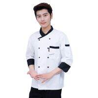 chilalachef uniform【Stok Sedia】 Chef Uniform Uni Chef Baju kerja pakaian fesyen lengan panjang