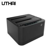UTHAI G04 Multi-Function Dual-Slot USB3.0 Hard Drive Base 2.5/3.5 Inch Hard Disk HDD Offline Copy Cloner
