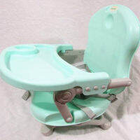 เก้าอี้ป้อนข้าวแบบพกพา พับได้ (Multi Function Portable Feeding Small Chair)*แถมเบาะหนัง PU ฟรี! (เฉพาะสีฟ้าและชมพู)