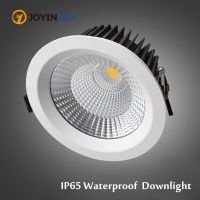 JOYINLED Waterproof Ceiling Recessed LED Spot Light AC85-265V 20W/15W/12W/10W IP65 LED Downlight for Bathroom Shower Room Sauna  by Hs2023