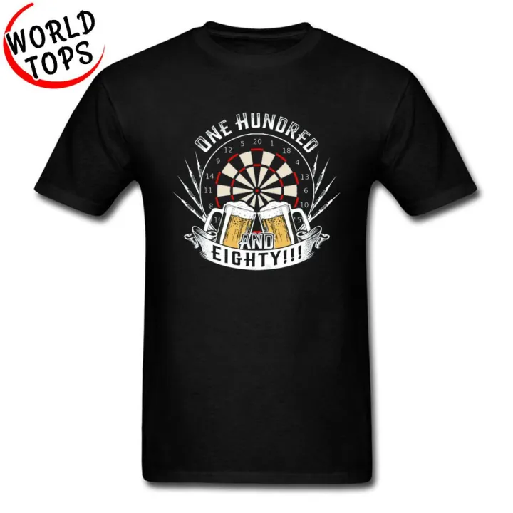 Darts Shoot Beer Game Graphic TShirts One hundred and eighty dart beer