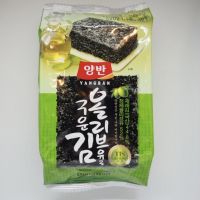 ?สินค้าแนะนำ? (ยังบัน-มะกอก แยก1ห่อ) สาหร่ายยังบัน สาหร่าย เกาหลี แพค 3 ห่อ 15 กรัม อาหารเกาหลี KM16.7155❗❗รอบสุดท้าย❗❗