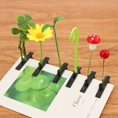 20211PC Funny Show Bean Sprout Bobby Hairpin Flower Plant Hair Clips For Kids Girls Women Hair Styling Tool Child Hair Accessories