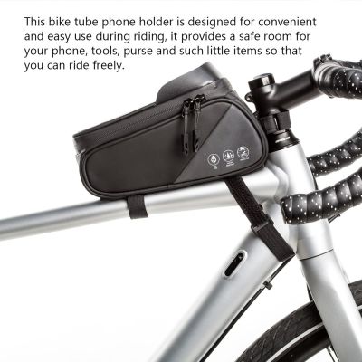 Bicycle Bags Bicycle Front Touch Screen Phone Bag Mountain Bike Top Tube Bag Cycling Pannier Bag For Bicycle Accessories