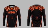 (In stock) 2023 Fashion mens sports clothing ktm share the road Long Sleeve t-shirt  Cycling Bike Racing Motorcycle jersey Full Sublimation Version 2