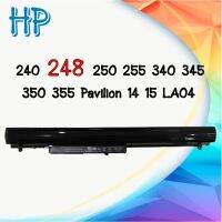 HP Battery แบตเตอรี่ โน๊ตบุ๊ค HP 240 248 250 255 340 345 350 355 Pavilion 14 15 Series Model : LA04